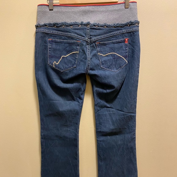 ✨BRAND NEW✨ECKORED JEANS VINTAGE 2000's LOWRISE Y2K HIP HOP LOOK - Picture 8 of 14